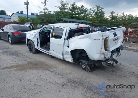 2022 GMC Canyon 4Wd Long Box Elevation from USA, damaged, VIN 1GTG6CEN5N1327336